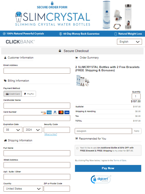 SlimCrystal-Secure-Checkout